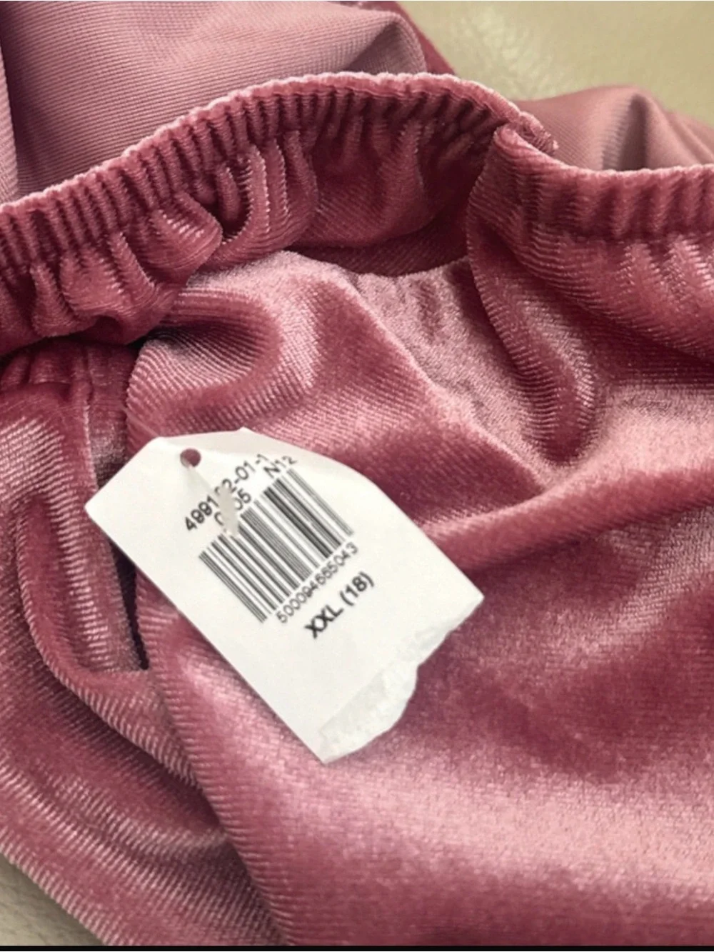 NWT Old Navy Girls Pink Velour Puff Sleeve Jumpsuit XXL 18